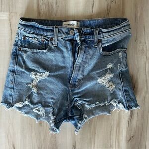 Abercrombie High Rise Shorts